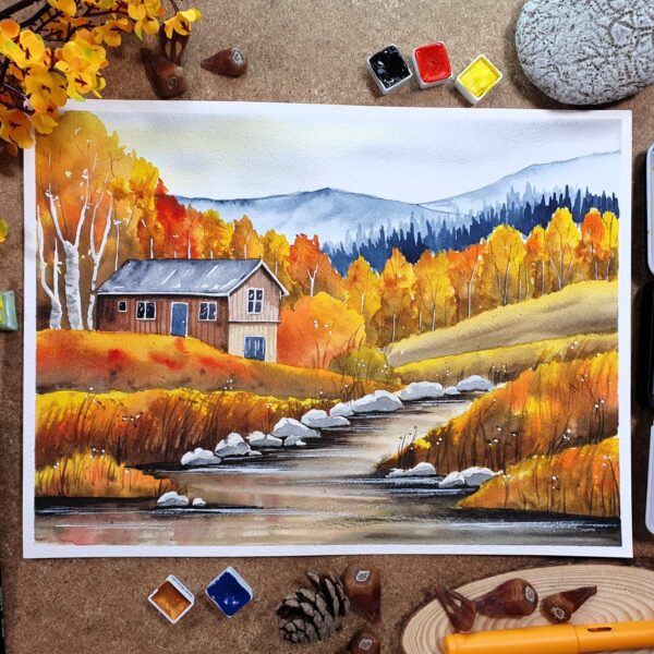 Paisaje de otoño